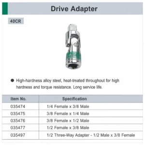 drive socket adapter