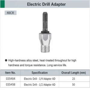 electric drill socket adapter