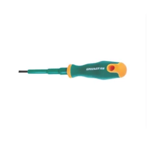 green yellow insulated screwdriver