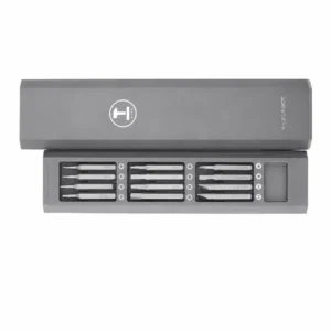 precision screwdriver bits set magnetic storage box