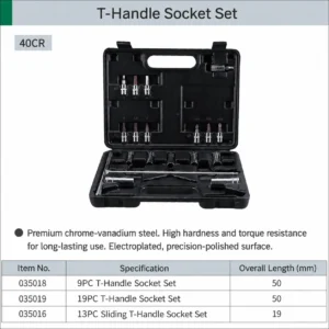 t handle socket tool set
