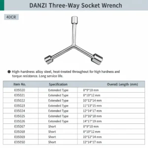 three way socket wrench
