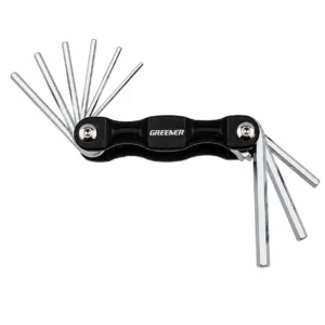 greener folding hex key set allen wrench portable pocket size multi function tool