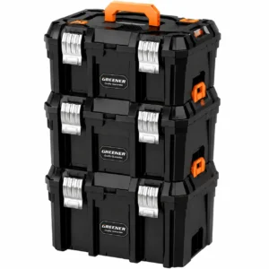 black modular tool box organizer stack system