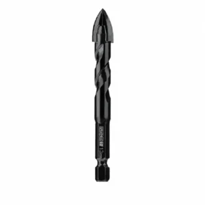 black spear point tile and glass drill bit