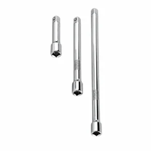 chrome socket extension bar set