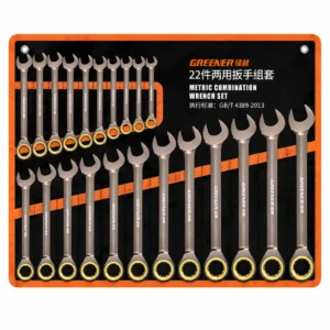 complete ratcheting wrench set industrial hand tool kit