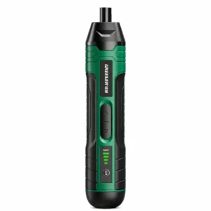 cordless electric screwdriver with adjustable torque and led display