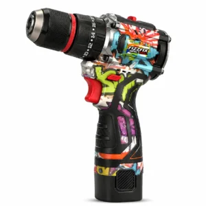 custom painted cordless drill driver professional diy electric tool