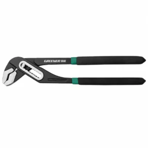 ergonomic adjustable pipe pliers with comfort grip handle