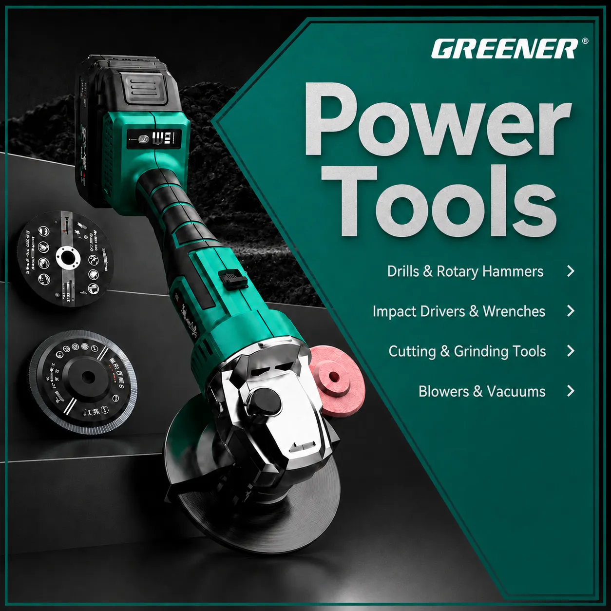 greener power tools category