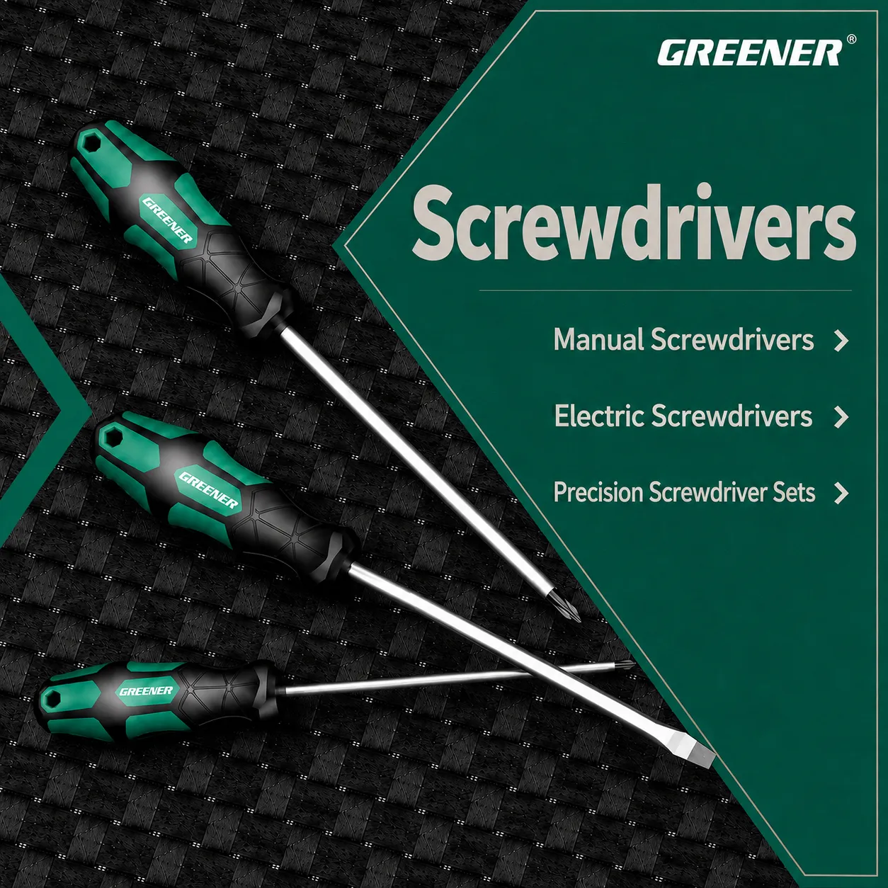 greener screwdrivers category