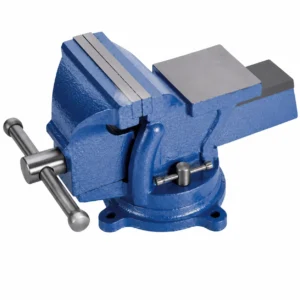 heavy duty cast iron bench vise workshop clamp tool