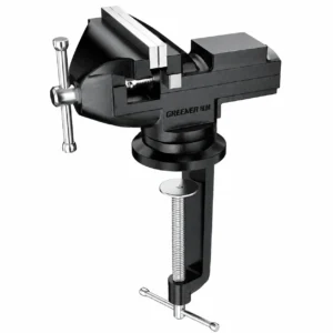 heavy duty table bench vise swivel base workshop tool