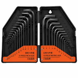 hex key set torx wrench combination tool set folding case