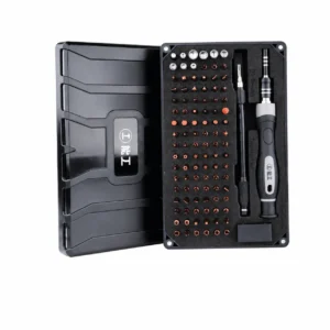 magnetic precision screwdriver bit set with hard case