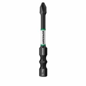 ph2 impact driver bit with anti slip sleeve