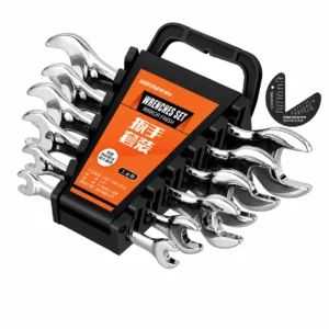 professional combination wrench set mirror finish mechanic tools