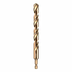 titanium coated hex shank twist drill bit